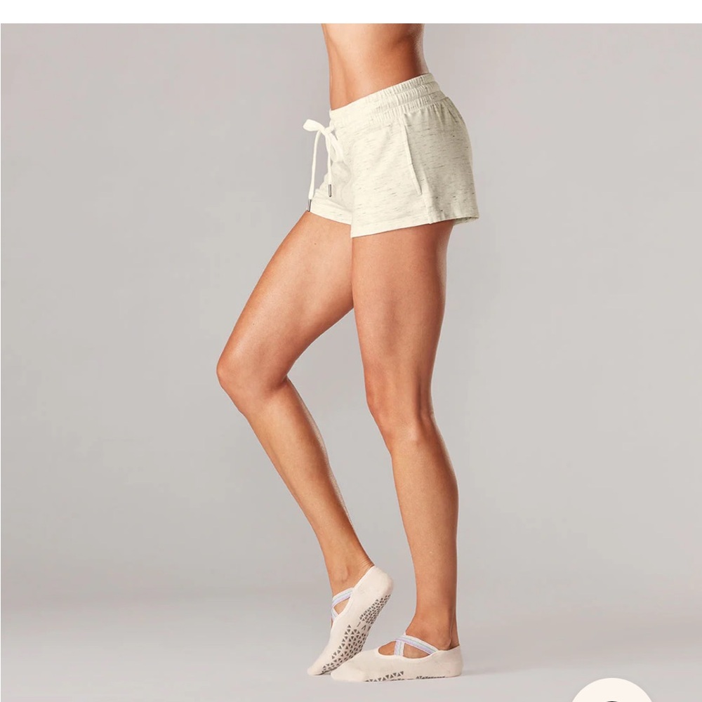 NWT Stylish Sand Stone Drawstring Shorts size s - Picture 2 of 9